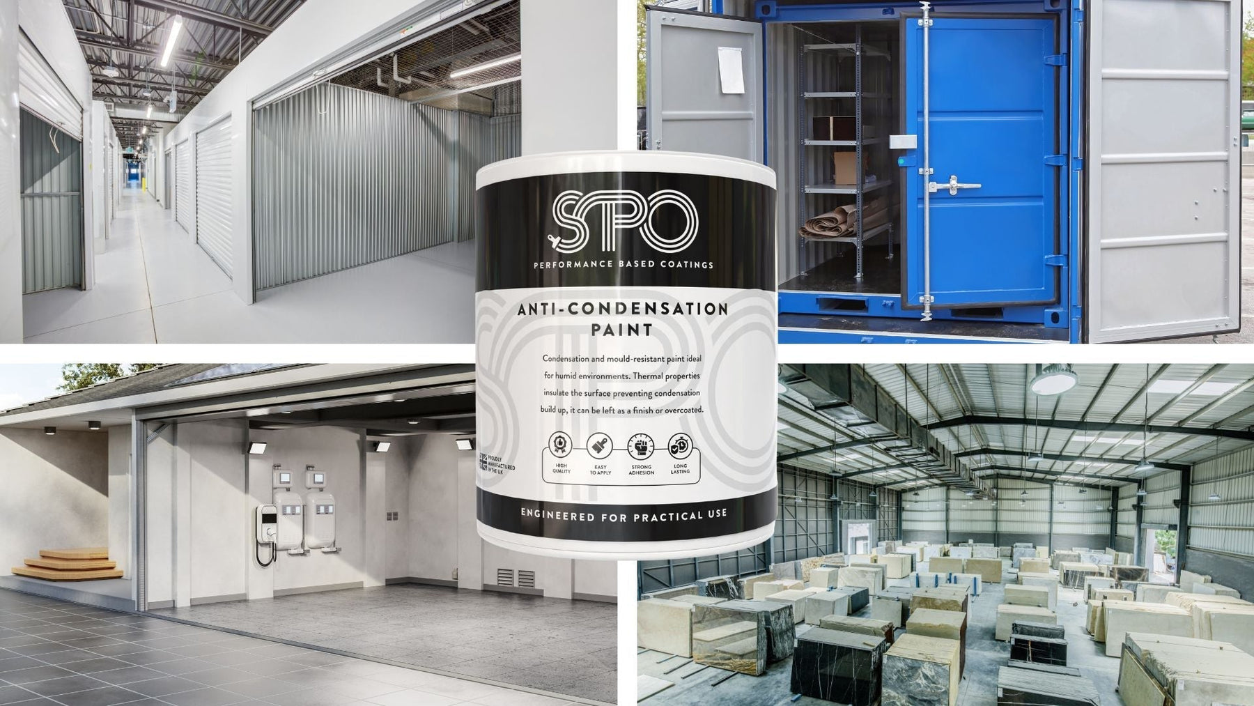 How to Stop Condensation and Dripping Water on Metal Roofs & Roofing Sheets with SPO Anti‑Condensation Paint