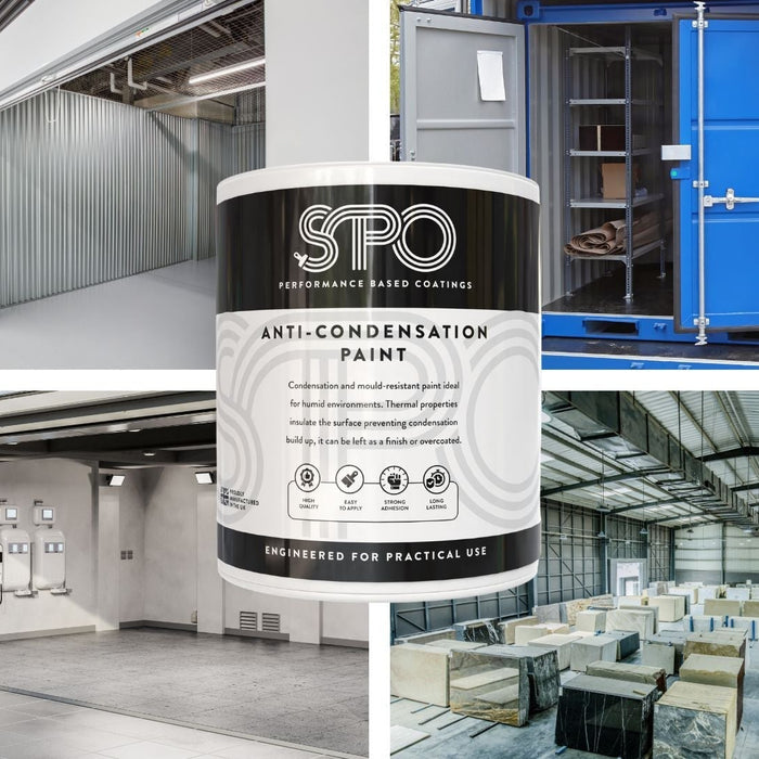 How to Stop Condensation and Dripping Water on Metal Roofs & Roofing Sheets with SPO Anti‑Condensation Paint