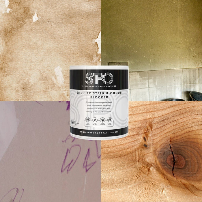 The Best Stain and Odour Blocking Primer: SPO Shellac Stain & Odour Blocker