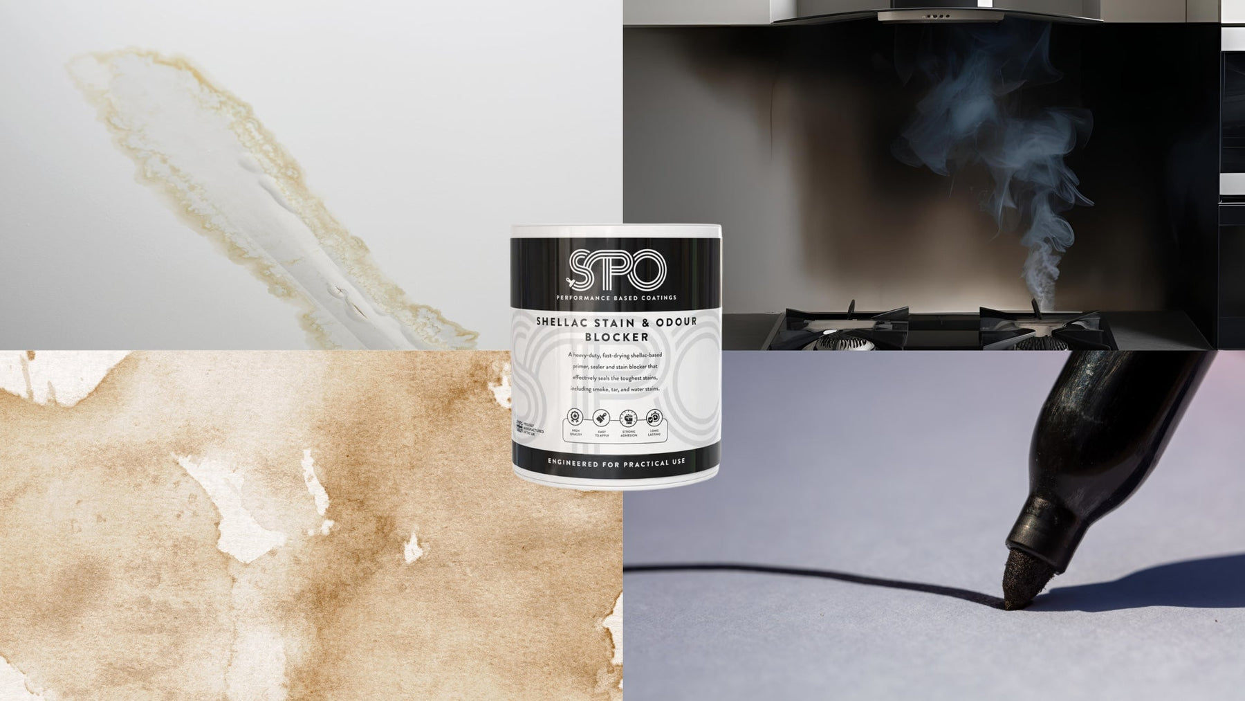The Best Shellac‑Based Primer for Stains: SPO Shellac Stain & Odour Blocker