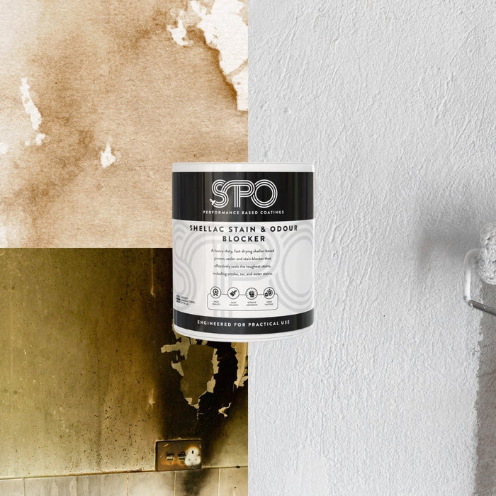 The Best Stain Blocking Primer: SPO Shellac Stain & Odour Blocker