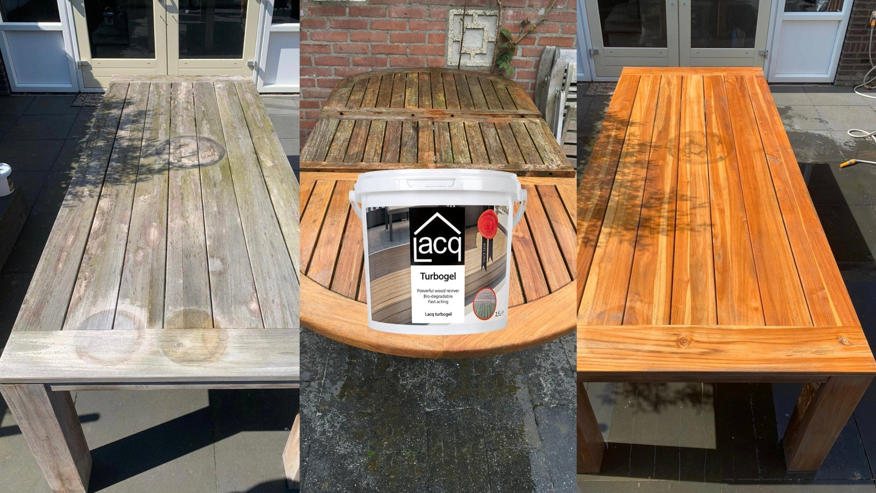 Lacq Turbogel Restoring Weathered Wood