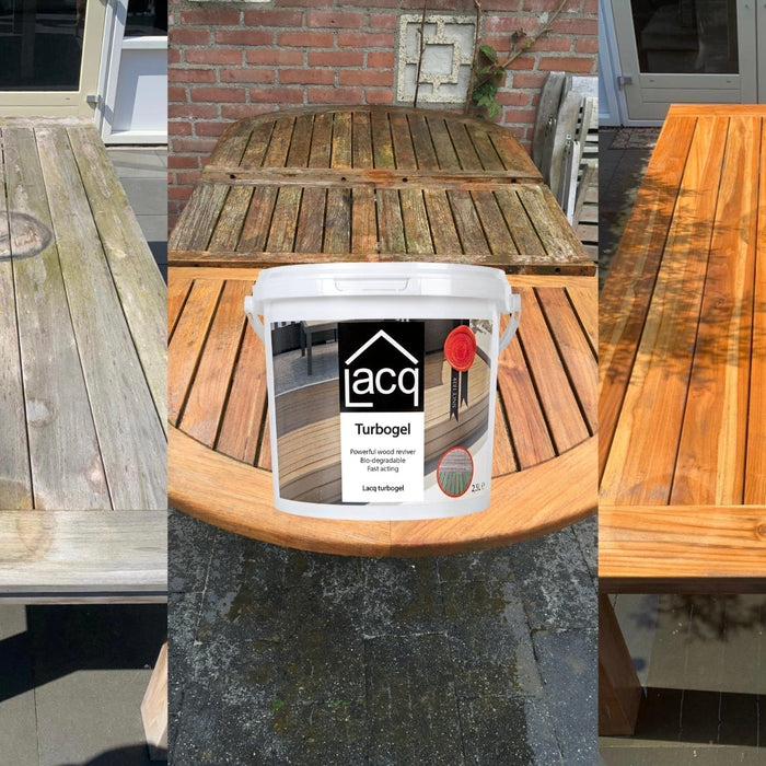 Lacq Turbogel Restoring Weathered Wood