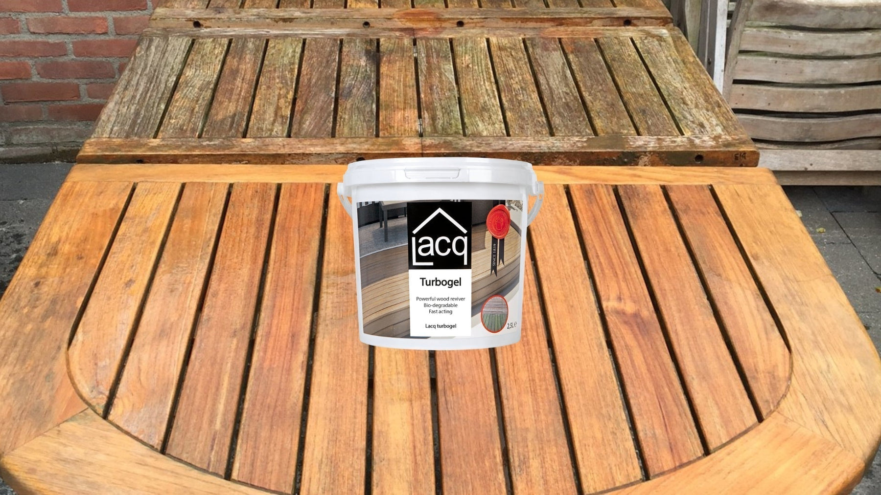 Lacq Turbogel Weathered Wood Furniture Restorer