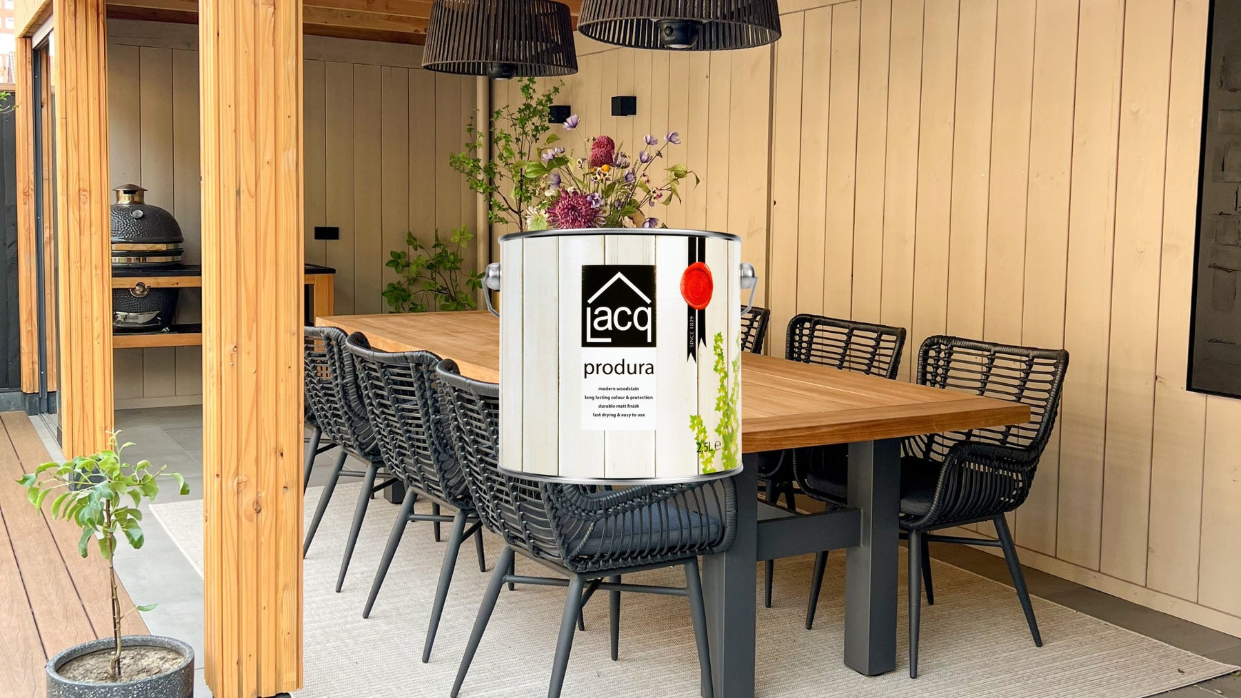 Preserve Your Outdoor Furniture’s Original Beauty with Lacq Produra Natural Clear