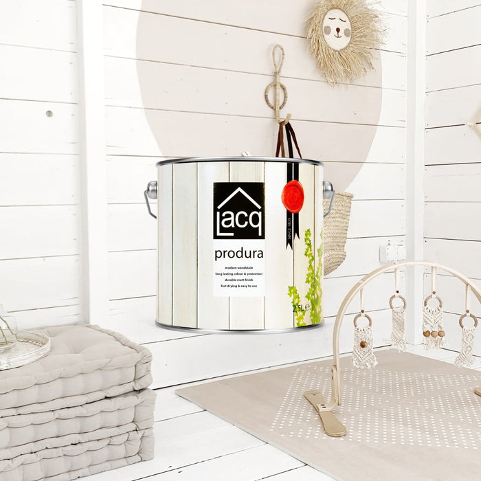 Brighten Your Garden Room with White Clay Lacq Produra