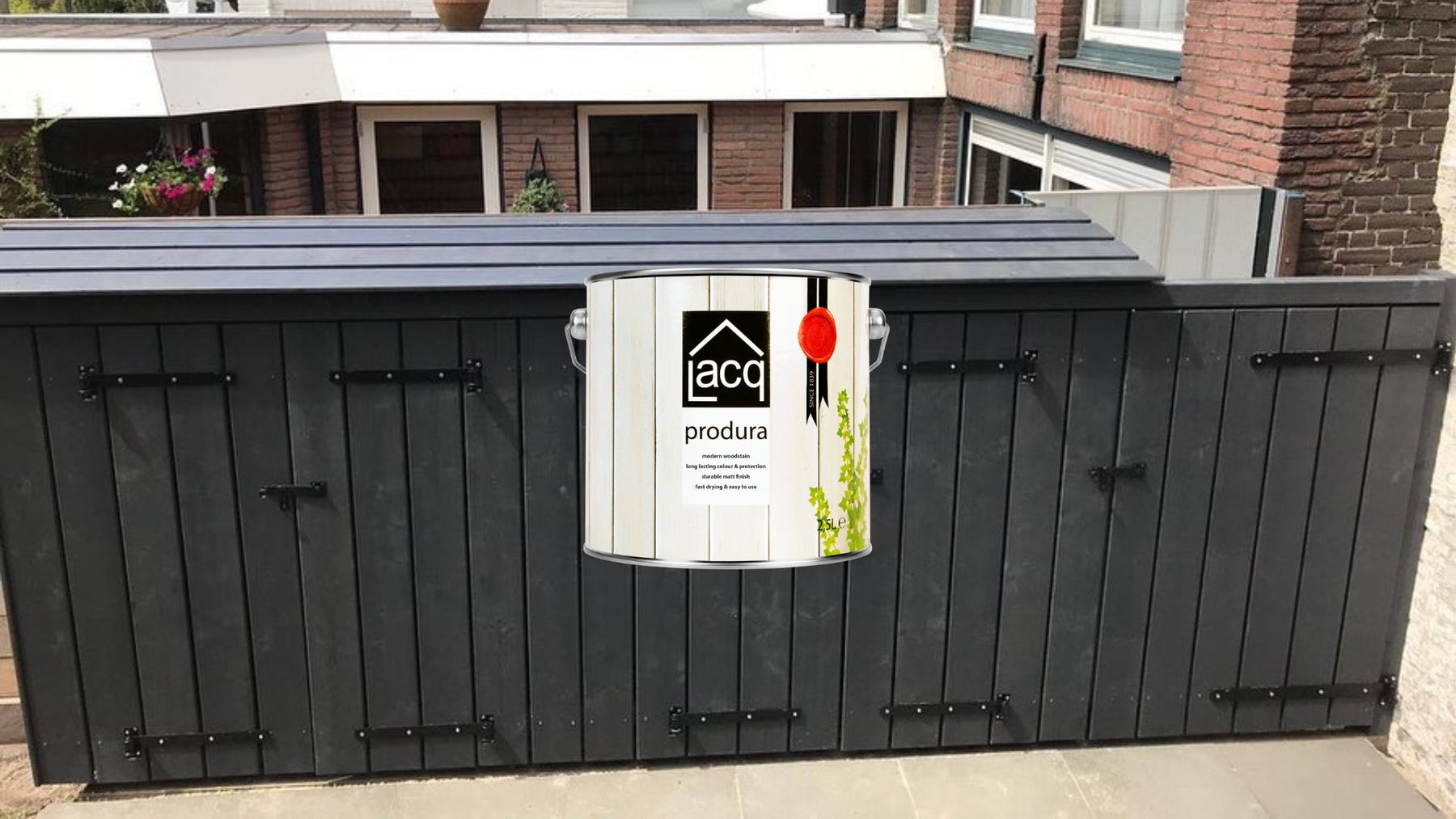 Upgrade Your Bin Store with Anthracite Lacq Produra