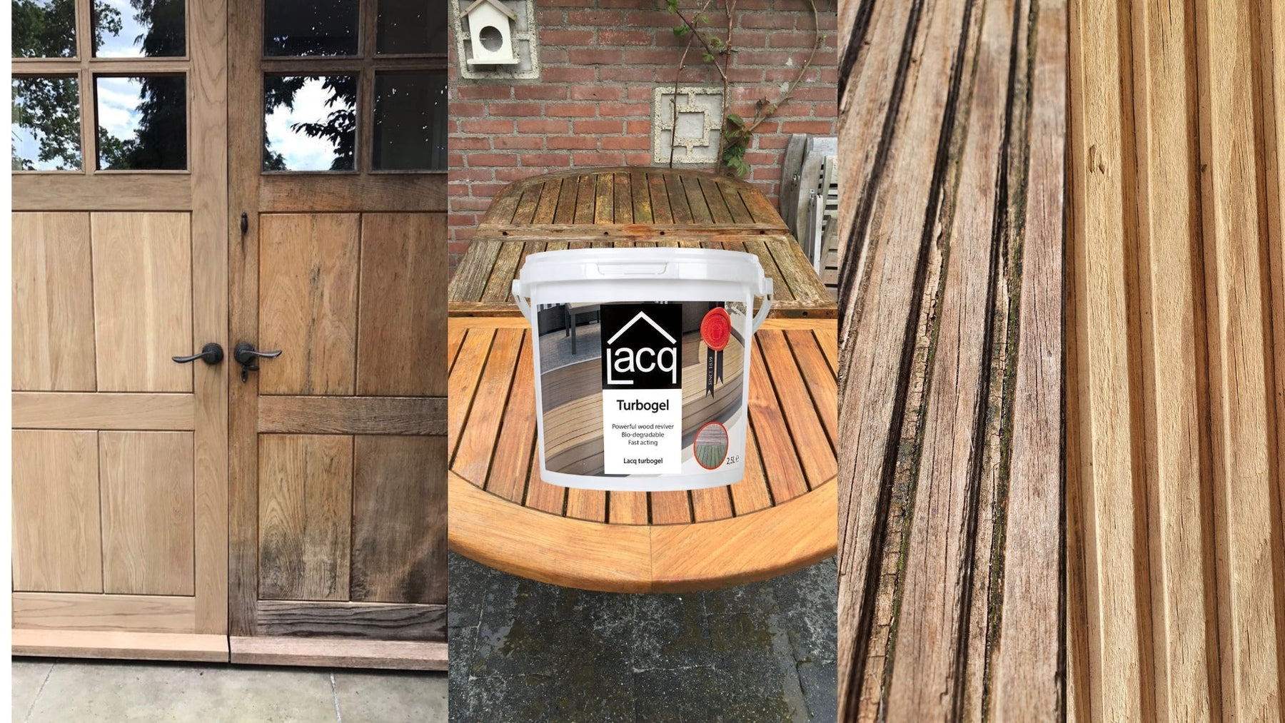 How to Restore Greyed Wood with Lacq Turbogel