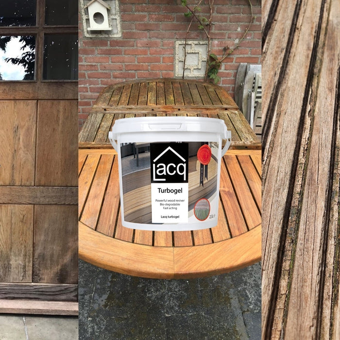 Reviving Grey Wood With Lacq Turbogel Wood Restorer