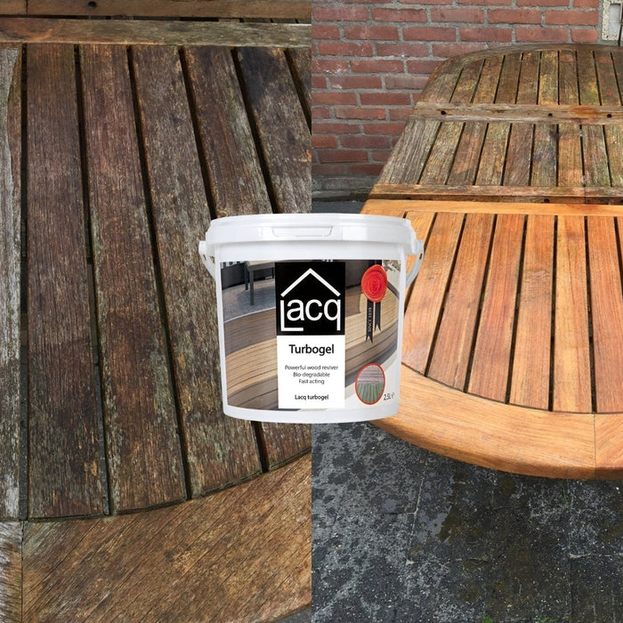 How to Clean Weathered Wood Furniture with Lacq Turbogel: A Simple UK Guide