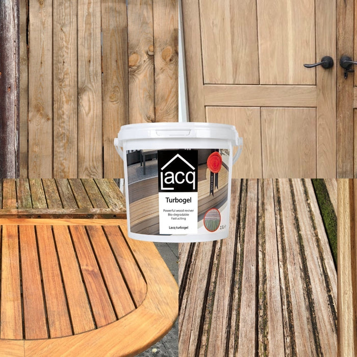 Restore Weathered Wood With Lacq Turbogel
