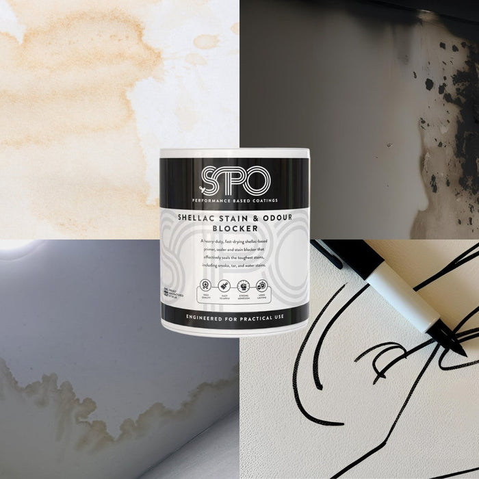 The Best Heavy‑Duty Stain Blocker: SPO Shellac Stain & Odour Blocker