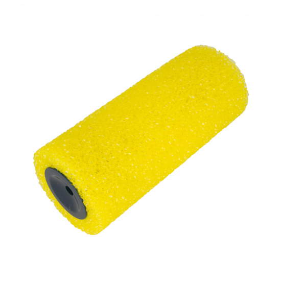 18cm Anti-Slip Textured Paint Roller Sleeve front view showing coarse surface texture.