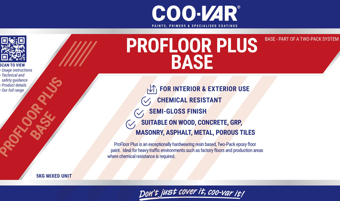 Profloor Plus Paint Base Label Front