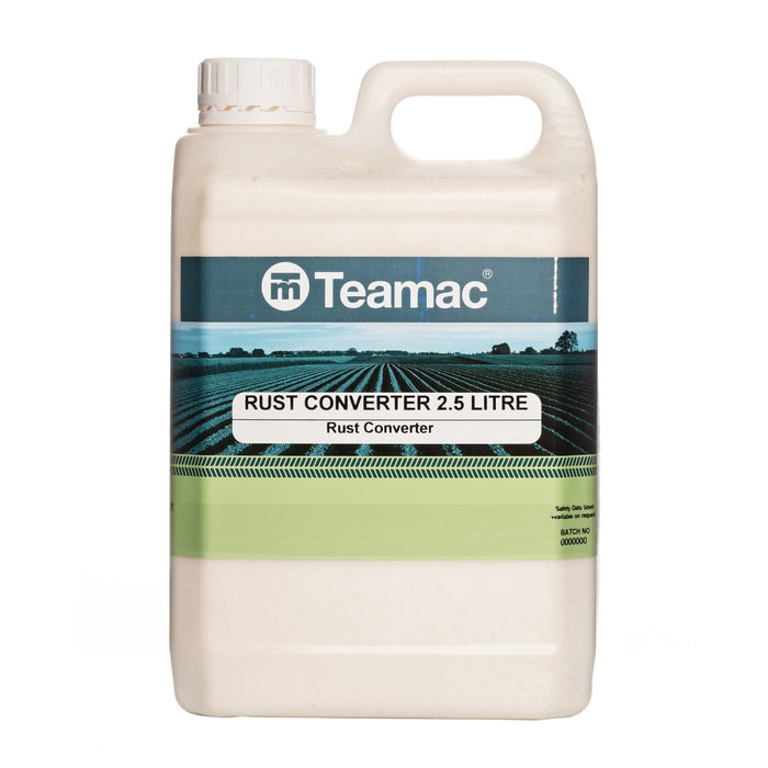 Teamac Rust Converter shown in its front-facing container