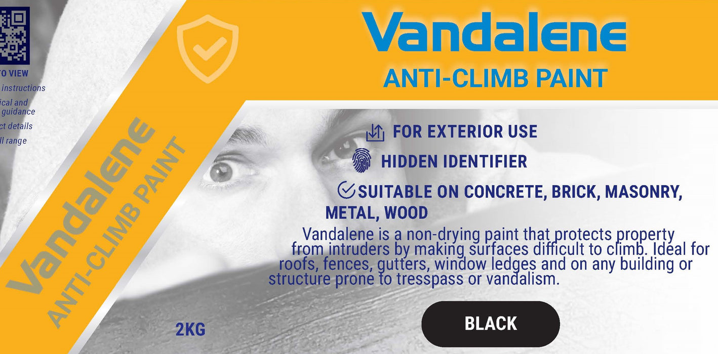 Coo-Var Vandalene Anti-Climb Paint front label displaying key product details.