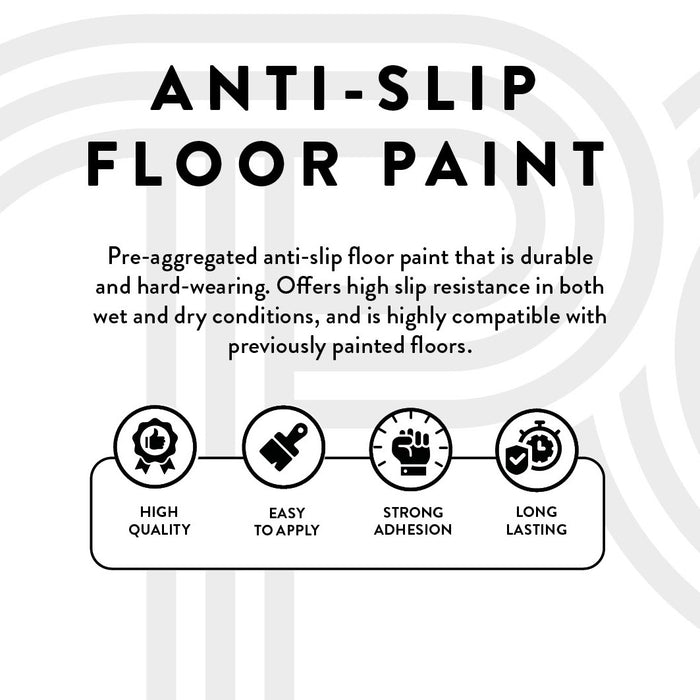 SPO Anti-Slip Floor Paint close-up of the front tin label.