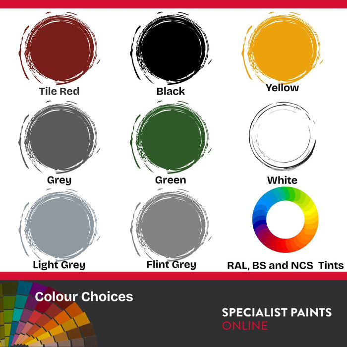 SPO Two-Pack Epoxy Floor Paint available in a range of colour options for floor finishes.