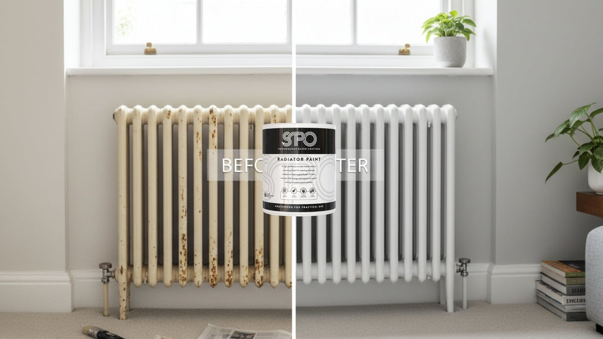 Spectrum Paint Radiator SPO Radiator Paint: Heat-Resistant Radiator Paint | UK Guide ...