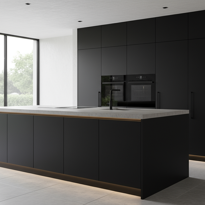 Best Matt Black Kitchen Paint: Cabinets, Appliances & Modern Kitchens UK