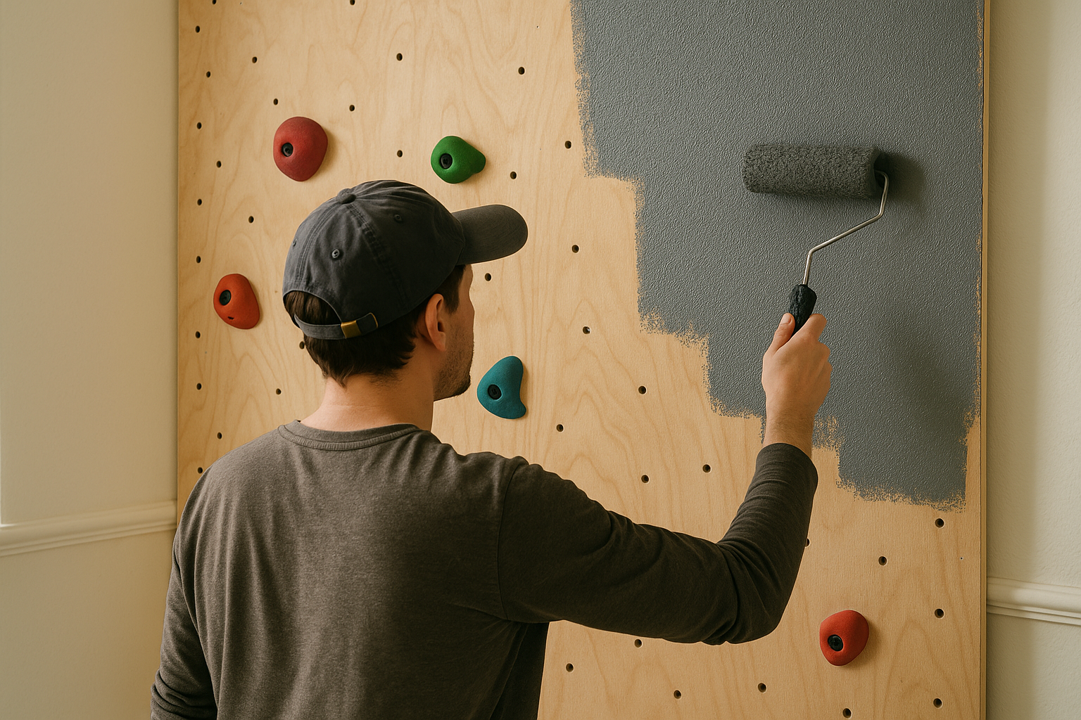 How to Paint a Climbing Wall: Step-by-Step Application Guide