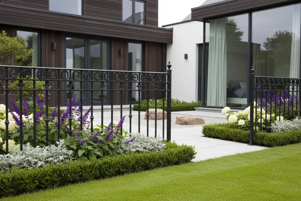 Best Matt Black Paint for Metal: Railings, Gates & Ironwork UK
