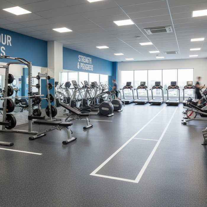 Gym Floor Paint: Anti-Slip Solutions for Fitness Facilities