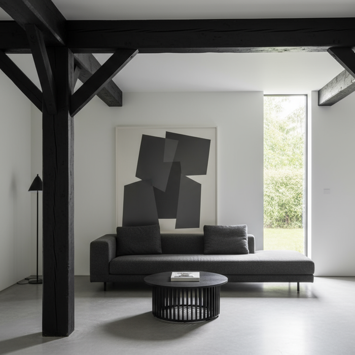 Best Matt Black Paint for Wood: Beams, Furniture & Interior Design UK