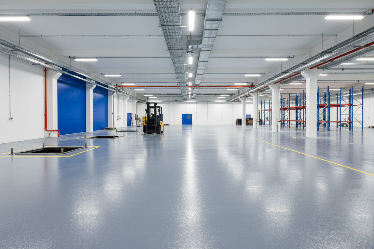Factory Floor Paint: Heavy-Duty Anti-Slip Solutions for UK Manufacturing