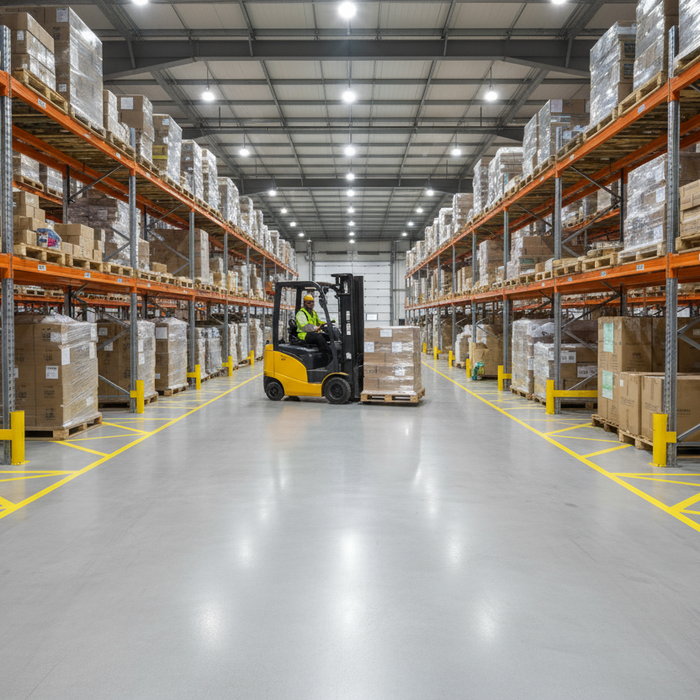 Warehouse Floor Paint: Anti-Slip Solutions for UK Industrial Spaces