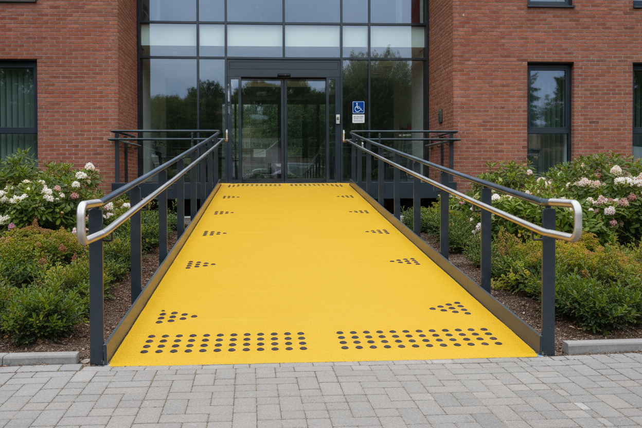 Ramp and Walkway Anti-Slip Paint: Safety Solutions for Slopes and Stairs