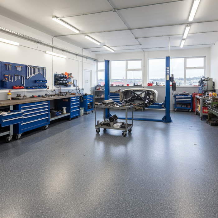 Workshop Floor Paint: Durable Anti-Slip Coatings for UK Workshops