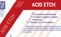 Coo-Var Acid Etch Floor Etch and Clean Label Front