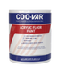 Coo-Var Acrylic Floor Paint shown in its front-facing tin.
