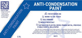 Coo-Var Anti-Condensation Paint close-up of the front tin label.

