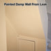 SPO Anti Damp Paint successfully applied to wall affected by leak.
