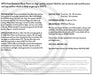 SPO Heat Resistant Black Paint back label with application guidelines.

