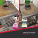 SPO Heat Resistant Black Paint in use during log burner treatment.
