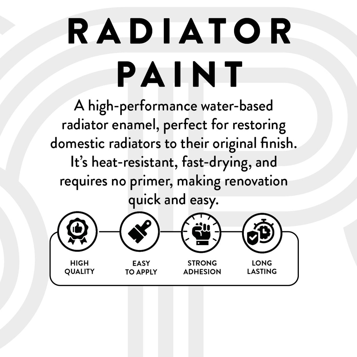 Radiator Paint - Heat-Resistant Water-Based Enamel for Radiators | SPO ...