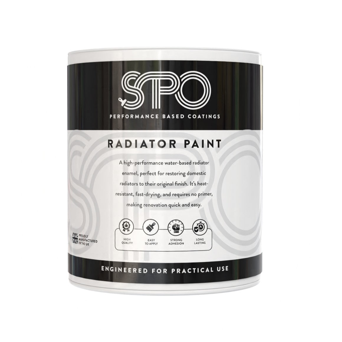 Spectrum Paint Radiator Radiator Paint - Heat-Resistant Water-Based Enamel for Radiators | SPO ...