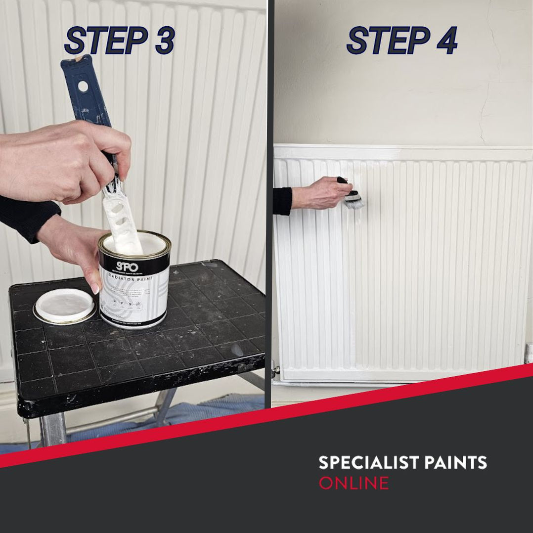 Spectrum Paint Radiator Radiator Paint - Heat-Resistant Water-Based Enamel for Radiators | SPO ...