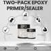 SPO Two-Pack Floor Primer & Sealer product benefits shown in infographic format.
